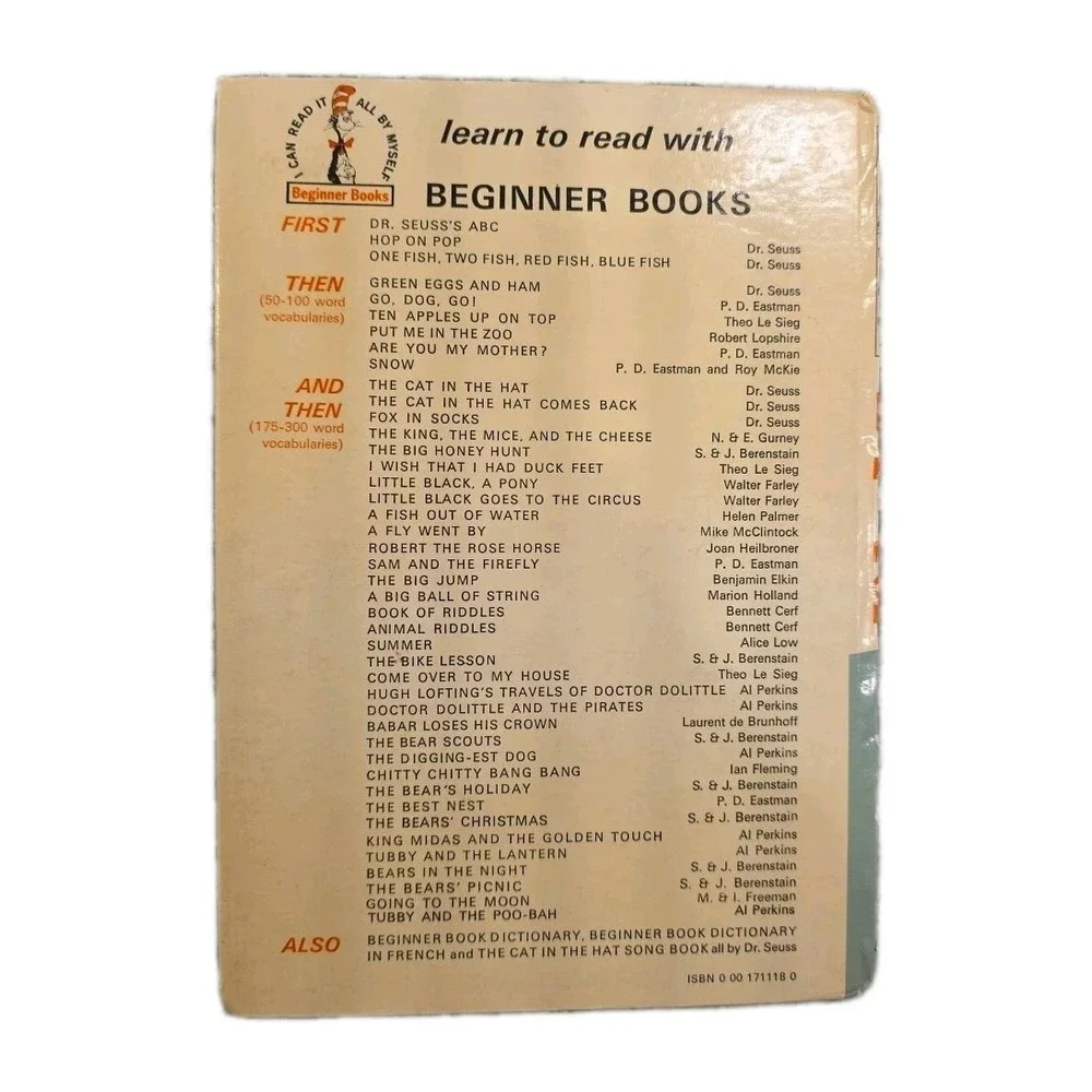 Hop on Pop‎ 1963 Beginner Series Hardcover First Edition